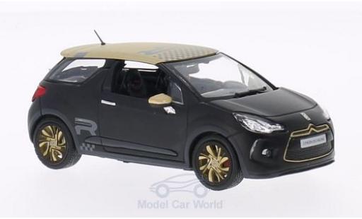 Modellautos DS Automobiles DS3 Racing 1/43 Norev Citroen Racing matt-schwarz/matt-gold 2013 DS Automobiles DS3 Racing 1/43 Norev Citroen Racing matt-schwarz/matt-gold 2013 modellautos
