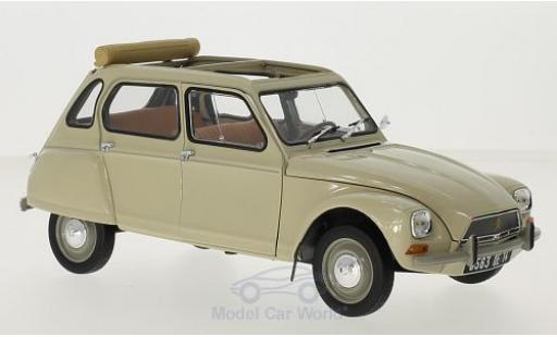 Modellautos Citroen Dyane 1/18 Norev 6 beige 1970 Citroen Dyane 1/18 Norev 6 beige 1970 modellautos