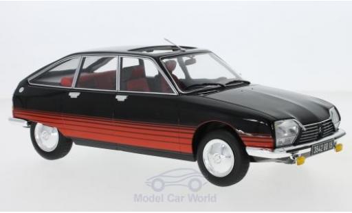 Citroen GS 1/18 Norev Basalte schwarz/rot 1978 modellautos