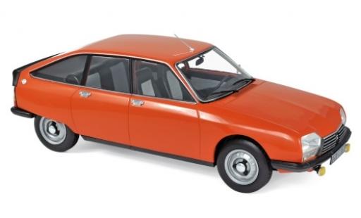 Citroen GS 1/18 Norev X2 orange 1978 modellautos