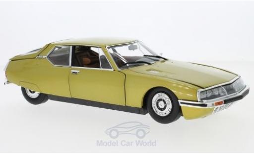 Citroen SM 1/18 Norev gold 1971 modellautos