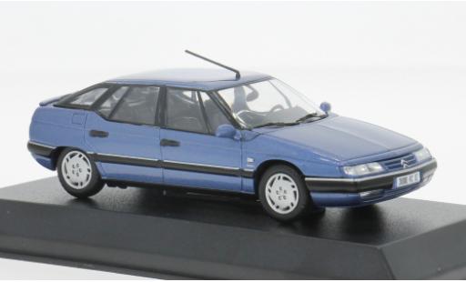 Citroen XM 1/43 Norev blau 1995 1:43 modellautos
