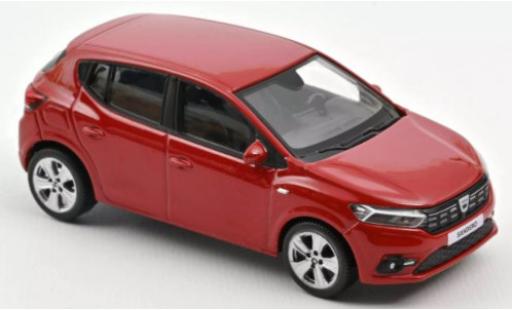 Modellautos Dacia Sandero 1/43 Norev rot 2021 Dacia Sandero 1/43 Norev rot 2021 modellautos