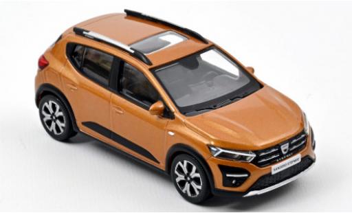 Modellautos Dacia Sandero 1/43 Norev Stepway mettalic orange 2021 Dacia Sandero 1/43 Norev Stepway mettalic orange 2021 modellautos