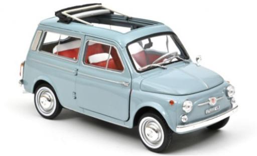 Modellautos Fiat 500 1/18 Norev Giardiniera blau 1964 Fiat 500 1/18 Norev Giardiniera blau 1964 modellautos