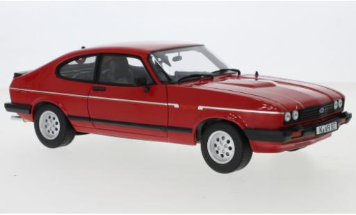Modellautos Ford Capri 1/18 Norev MkIII 2.8i Injection rot 1983 Ford Capri 1/18 Norev MkIII 2.8i Injection rot 1983 modellautos