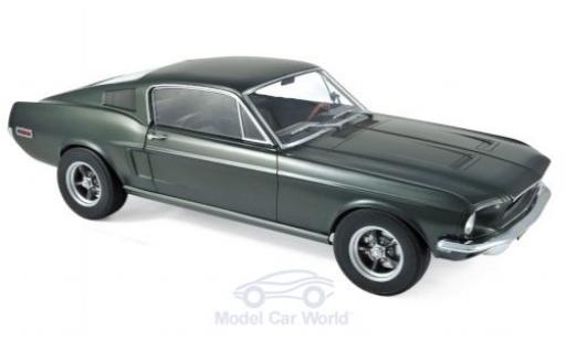 Modellautos Ford Mustang 1/12 Norev Fastback mettalic grün 1968 Ford Mustang 1/12 Norev Fastback mettalic grün 1968 modellautos