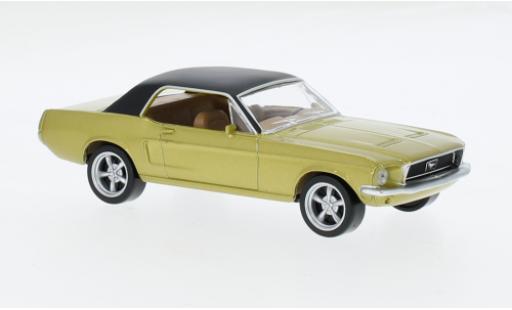 Modellautos Ford Mustang 1/43 Norev gold/schwarz 1968 1:43 Ford Mustang 1/43 Norev gold/schwarz 1968 1:43 modellautos