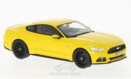 Modellautos Ford Mustang GT 1/43 Norev GT gelb 2015 Ford Mustang GT 1/43 Norev GT gelb 2015 modellautos