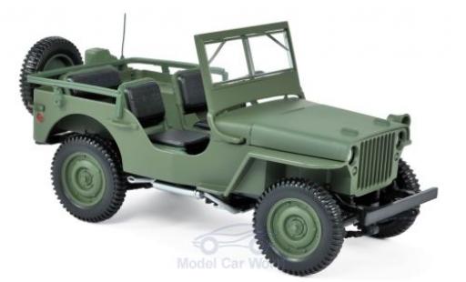 Jeep Willys 1/18 Norev oliv 1942 modellautos