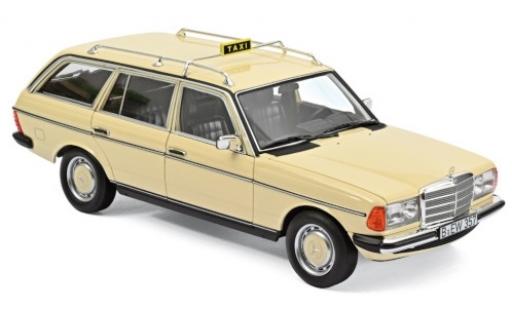 Modellautos Mercedes 200 1/18 Norev T (S123) beige Taxi (D) 1982 Mercedes 200 1/18 Norev T (S123) beige Taxi (D) 1982 modellautos