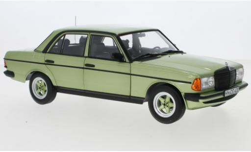 Modellautos Mercedes 200 1/18 Norev (W123) AMG mettalic grün 1984 Mercedes 200 1/18 Norev (W123) AMG mettalic grün 1984 modellautos