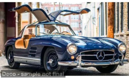 Mercedes 300 1/18 Norev SL blau 1954 1:18 modellautos