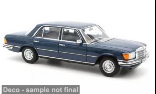 Mercedes 350 1/18 Norev SEL blau 1979 1:18 modellautos