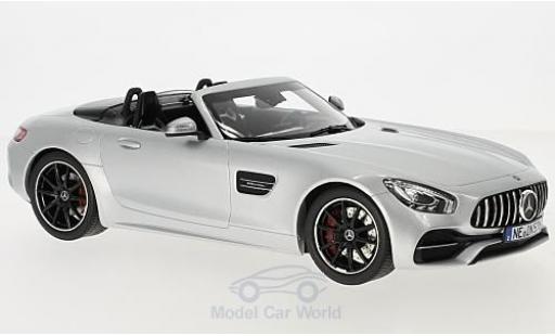 Modellautos Mercedes AMG GT 1/18 Norev C Roadster silber 2017 Mercedes AMG GT 1/18 Norev C Roadster silber 2017 modellautos