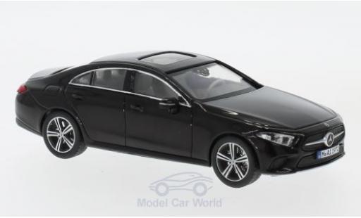 Mercedes CLS 1/43 Norev mettalic rot 2018 modellautos