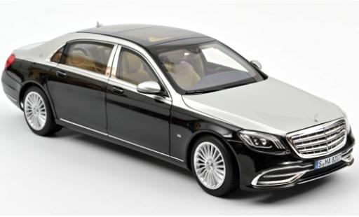 Modellautos Mercedes Classe S 1/18 Norev Maybach S 650 mettalic schwarz/silber 2018 Mercedes Classe S 1/18 Norev Maybach S 650 mettalic schwarz/silber 2018 modellautos