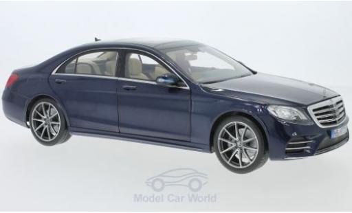 Modellautos Mercedes CLA 1/18 Norev S-Class AMG-Line mettalic blau 2018 Mercedes CLA 1/18 Norev S-Class AMG-Line mettalic blau 2018 modellautos