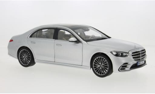 Mercedes Classe S 1/18 Norev AMG-Line silber 2021 1:18 modellautos