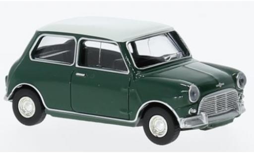 Mini Cooper 1/64 Norev S gr&uuml;n/weiss 1964 1:64 modellautos