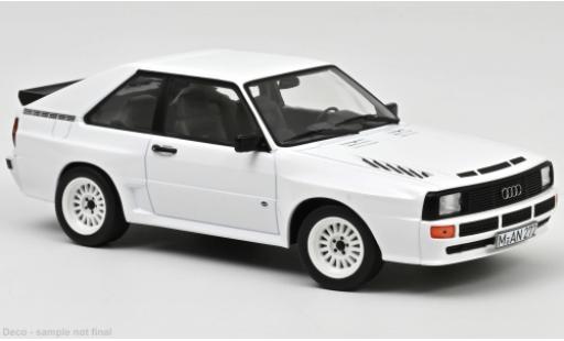 Modellautos Audi Sport Quattro 1/18 Norev Sport quattro blanche 1985 Audi Sport Quattro 1/18 Norev Sport quattro blanche 1985 modellautos