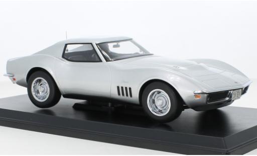 Modellautos Chevrolet Corvette 1/18 Norev Coupe (C3) silber 1969 Chevrolet Corvette 1/18 Norev Coupe (C3) silber 1969 modellautos
