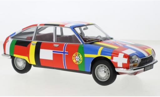 Citroen GS 1/18 Norev Flags Dekor 1972 modellautos