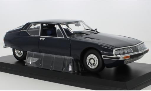 Citroen SM 1/18 Norev bleu foncé 1972 modellautos