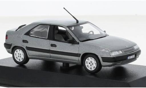 Citroen Xantia 1/43 Norev metallise grau 1993 modellautos