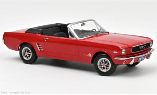 Modellautos Ford Mustang 1/18 Norev Cabriolet rouge 1966 Ford Mustang 1/18 Norev Cabriolet rouge 1966 modellautos