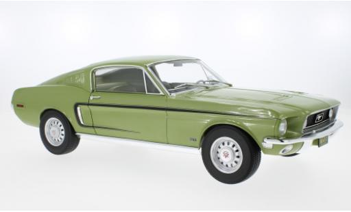 Modellautos Ford Mustang 1/12 Norev Fastback GT metallise la chaux 1968 Ford Mustang 1/12 Norev Fastback GT metallise la chaux 1968 modellautos