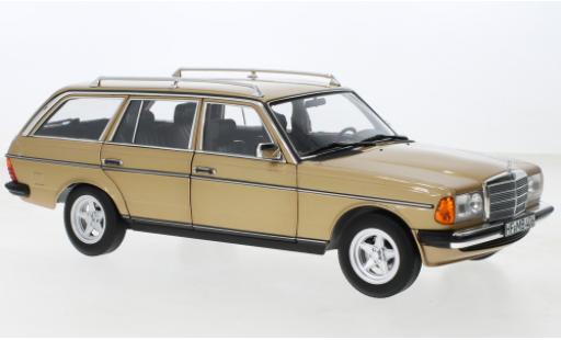 Modellautos Mercedes 200 1/18 Norev T (S123) AMG metallise beige 1982 Mercedes 200 1/18 Norev T (S123) AMG metallise beige 1982 modellautos