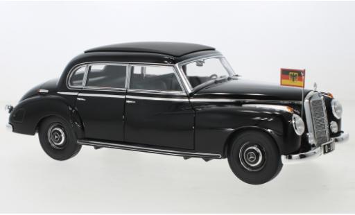 Mercedes 300 1/18 Norev noire 1955 modellautos