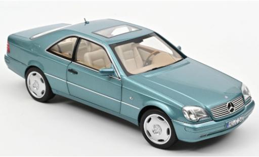 Modellautos Mercedes CLA 1/18 Norev CL 600 (C140) mettalic bleu clair 1997 Mercedes CLA 1/18 Norev CL 600 (C140) mettalic bleu clair 1997 modellautos