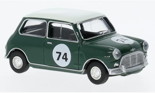 Modellautos Mini Cooper 1/64 Norev S vert/blanche 1964 Mini Cooper 1/64 Norev S vert/blanche 1964 modellautos
