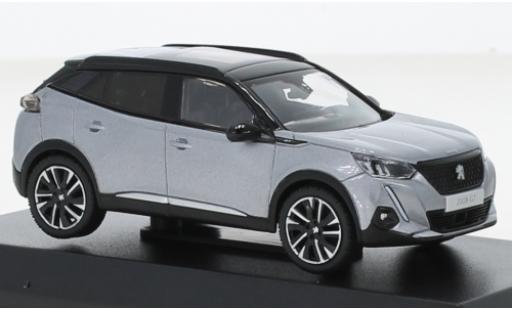 Modellautos Peugeot 2008 1/43 Norev GT metallise grau/schwarz 2020 Peugeot 2008 1/43 Norev GT metallise grau/schwarz 2020 modellautos