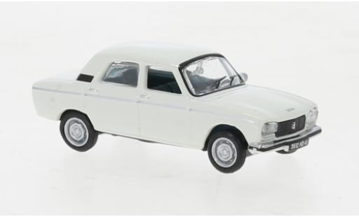 Peugeot 304 1/87 Norev GL weiss 1977 modellautos