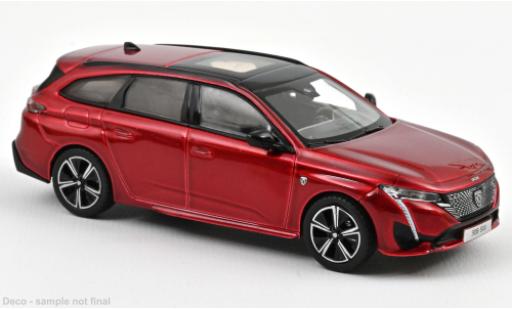 Peugeot 308 1/43 Norev SW GT rouge foncé 2021 modellautos