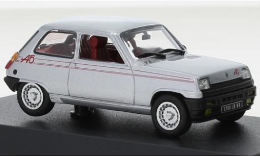Renault 5 1/43 Norev Alpine silber 1980 modellautos