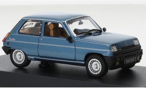 Renault 5 1/43 Norev Alpine Turbo metallise blau 1983 modellautos