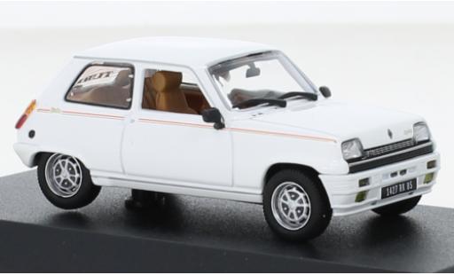 Renault 5 1/43 Norev Laureate Turbo blanche 198 modellautos