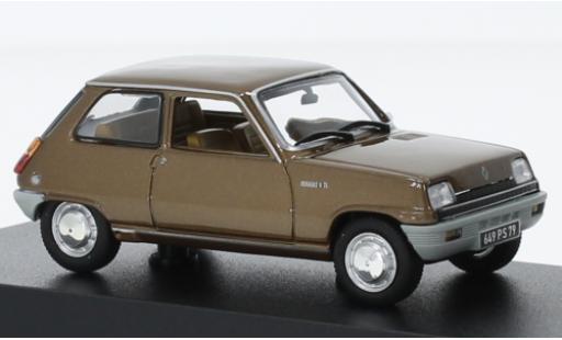 Renault 5 1/43 Norev TL metallise brun 1974 modellautos