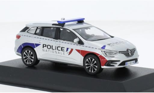 Renault Megane 1/43 Norev Sport Tourer Police Nationale (F) 2022 modellautos