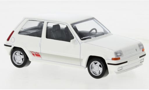 Renault 5 GT Turbo 1/43 Norev SuperCinq GT Turbo Ph II weiss 1988 modellautos