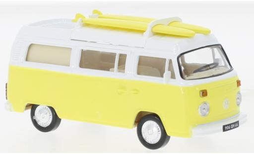 Modellautos Volkswagen T2 1/43 Norev b Camper Van jaune clair 1973 Volkswagen T2 1/43 Norev b Camper Van jaune clair 1973 modellautos
