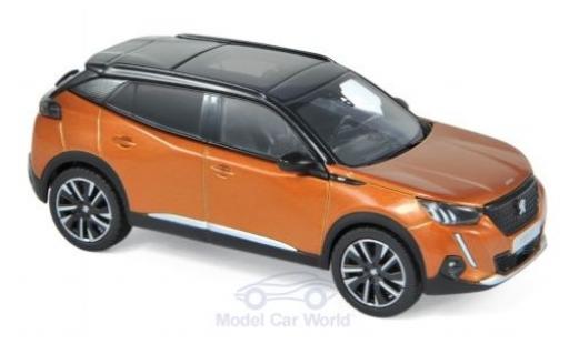 Modellautos Peugeot 2008 1/43 Norev GT mettalic orange/schwarz 2020 Peugeot 2008 1/43 Norev GT mettalic orange/schwarz 2020 modellautos
