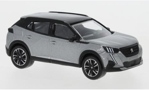 Modellautos Peugeot 2008 1/64 Norev mettalic grau/schwarz 2020 Peugeot 2008 1/64 Norev mettalic grau/schwarz 2020 modellautos