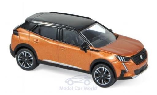 Modellautos Peugeot 2008 1/64 Norev mettalic orange/schwarz 2020 Peugeot 2008 1/64 Norev mettalic orange/schwarz 2020 modellautos
