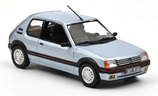 Modellautos Peugeot 205 1/43 Norev GTI 1.6 mettalic blau 1988 Peugeot 205 1/43 Norev GTI 1.6 mettalic blau 1988 modellautos