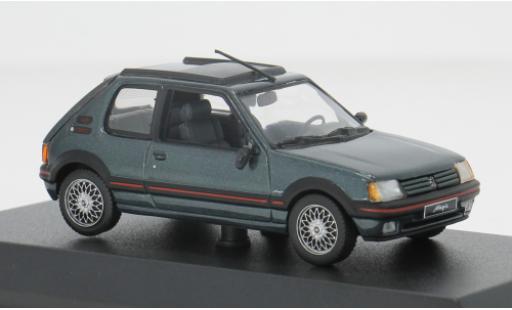 Peugeot 205 1/43 Norev GTI 1.9 grün 1990 1:43 modellautos